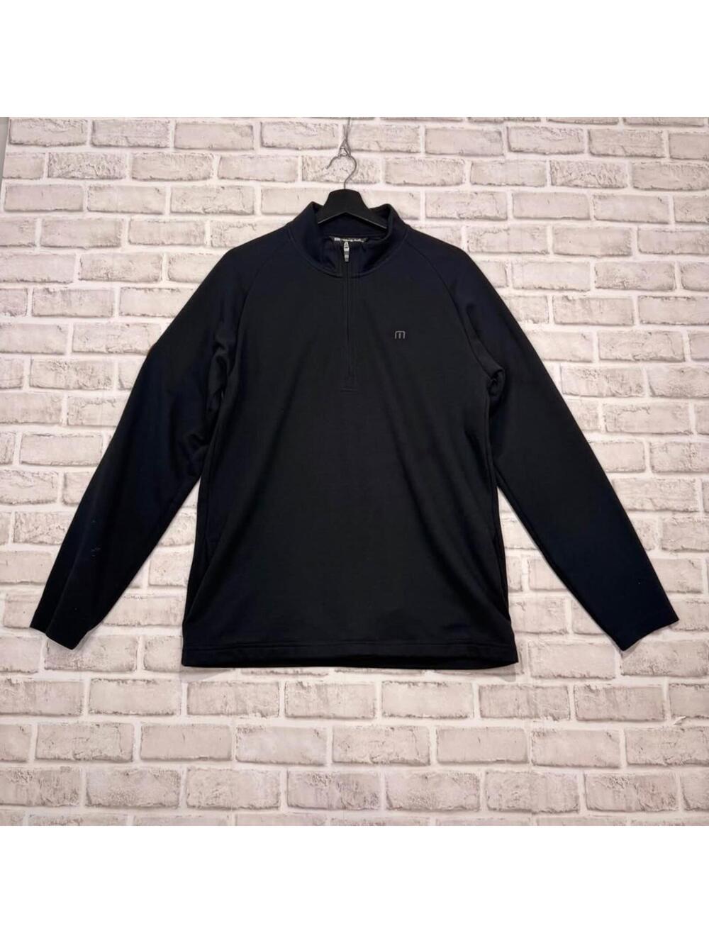 Travis Mathew Long Sleeve 1/4 Zip Shirt Men's M
